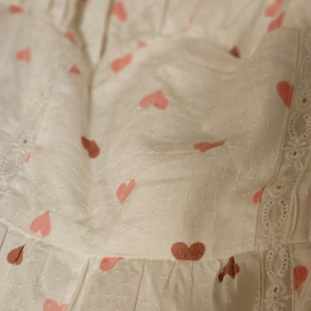 NWT LAIT COLLECTION COTTON AND LACE FULLSWEEP MAXI..CRISP..PINTUCKED..NWT!! - Picture 8 of 10